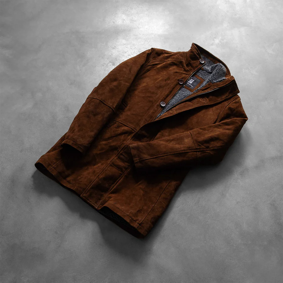 Sheriff Brown Suede Jacket - Image 3